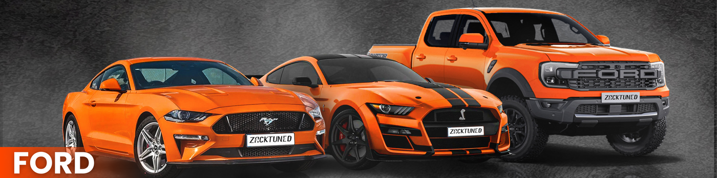 Ford tuning services by ZackTuned, optimizing Ford engine performance. Boost horsepower, torque, and efficiency with custom ECU tuning for Ford vehicles.