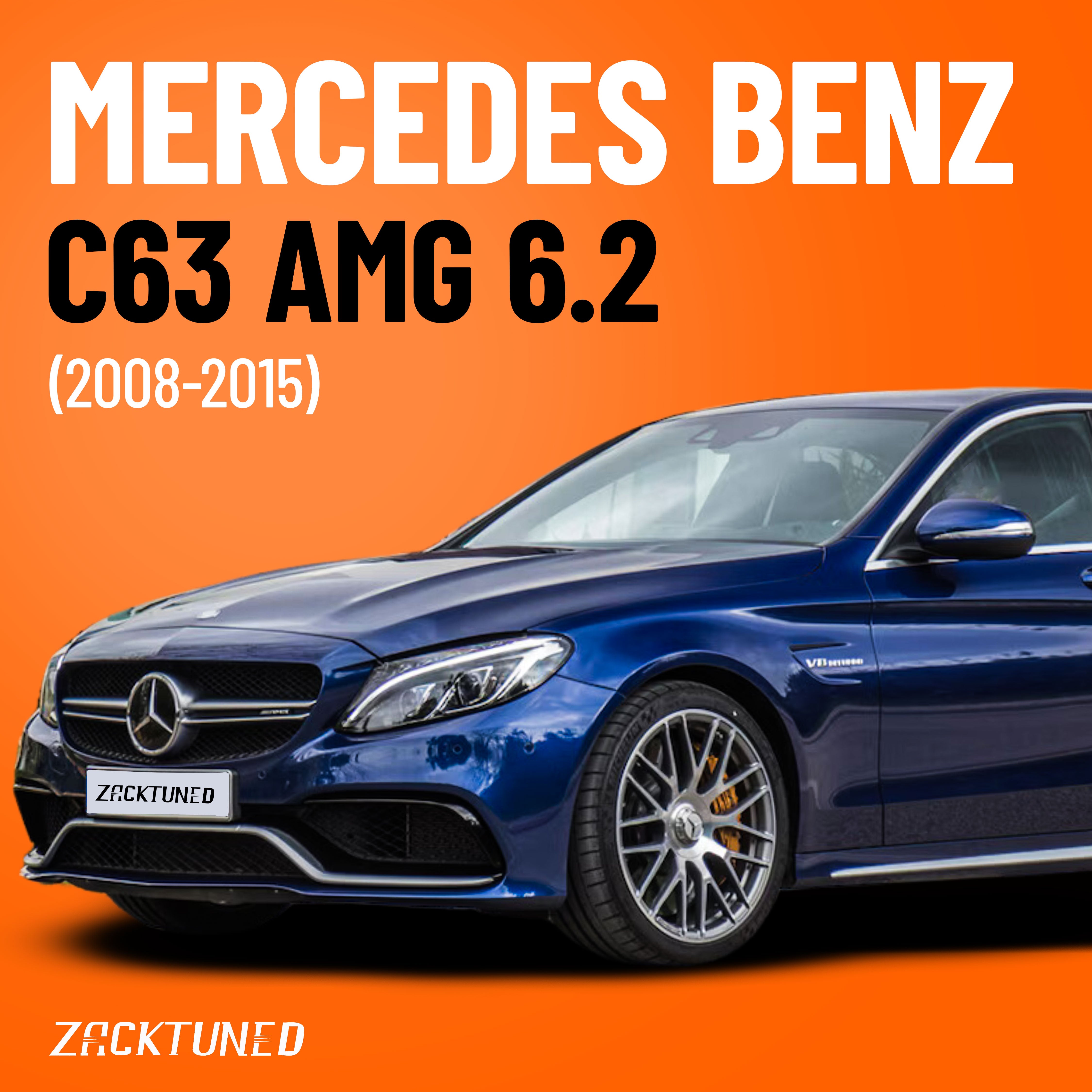 ECU Tuning for Mercedes Benz C63 AMG 6.2 (2008-2015) | ZackTuned
