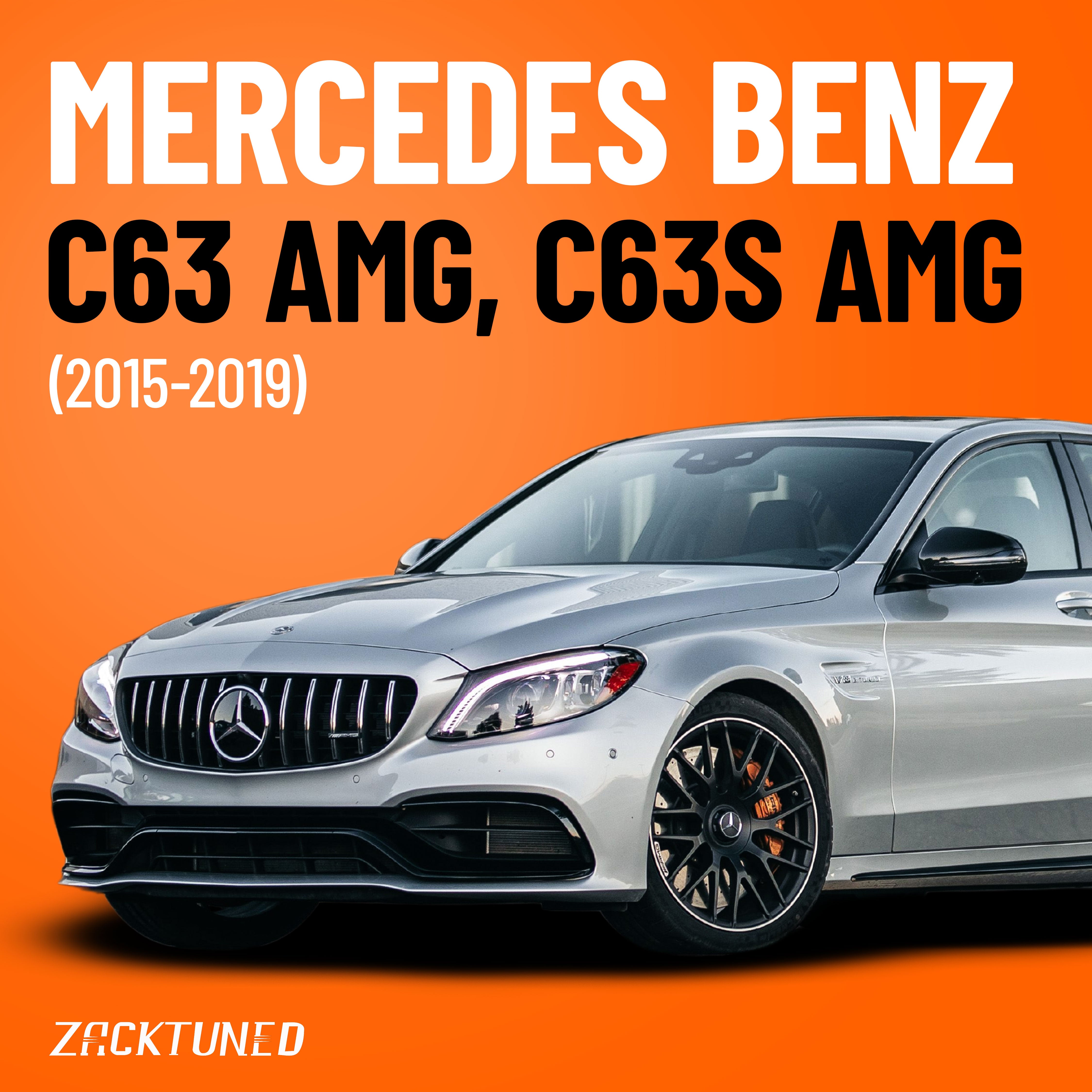 ECU Tuning for Mercedes Benz C63 AMG, C63S AMG (2015-2019) | ZackTuned