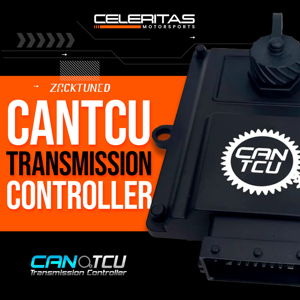 Compact CANTCU Transmission Controller by CANFormance for precise control of 8HP/DCT transmissions