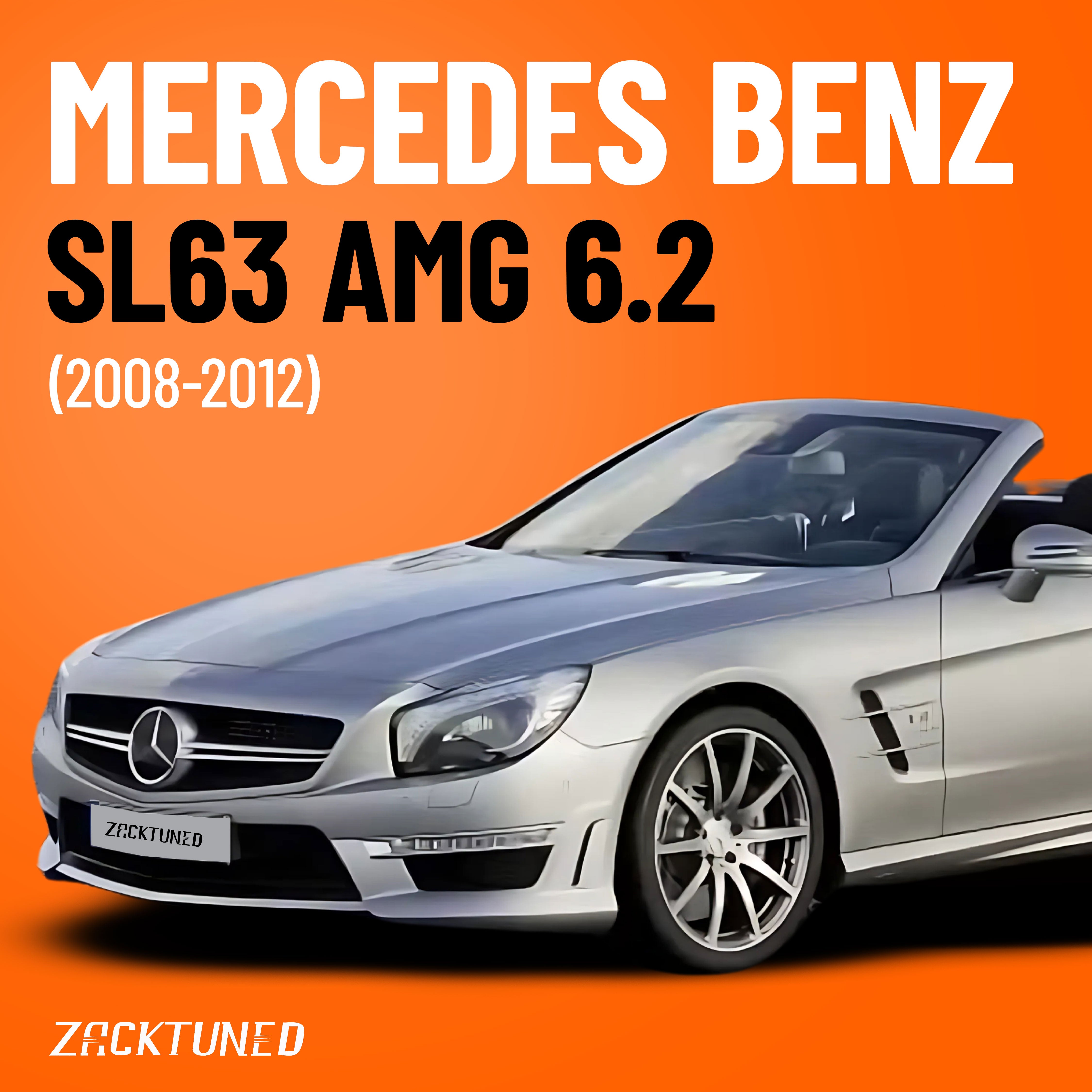 ECU Tuning for Mercedes Benz C63 AMG 6.2 (2008-2015) | ZackTuned